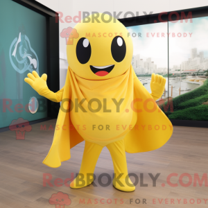 Yellow Stingray mascot...