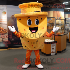 Oranje gegrilde kaas...