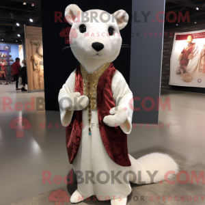 Hermelin-Maskottchen-Kostüm...