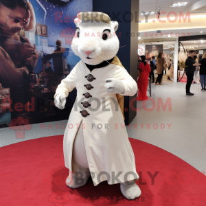 Hermelin-Maskottchen-Kostüm...