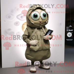 Maskottchenkostüm Olive...
