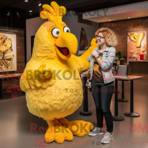 Disfraz de mascota de pollo...