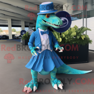 Disfraz de mascota Cyan...