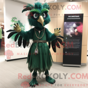 Forest Green Harpy maskerad...