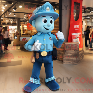 Personaggio mascotte Cyan...