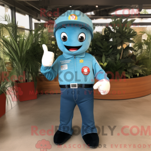Personaggio mascotte Cyan...