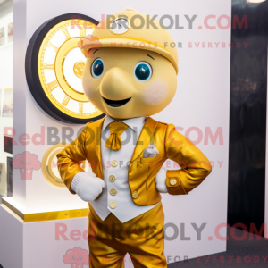 Gouden Pho mascottekostuum...