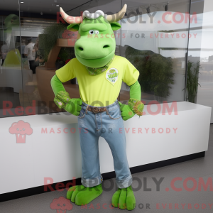 Costume mascotte de taureau...