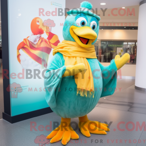 Disfraz de mascota de pollo...