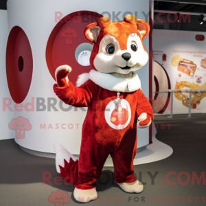 Maskottchenkostüm Rotes...