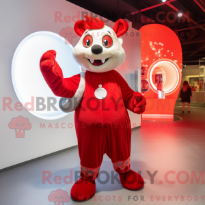 Maskottchenkostüm Rotes...