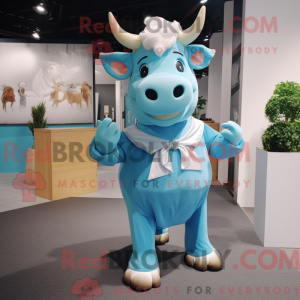 Disfraz de mascota Sky Blue...