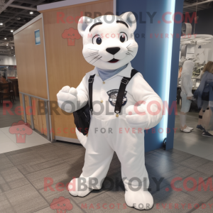 Disfraz de mascota White...