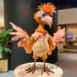Peach Archeopteryx maskot...