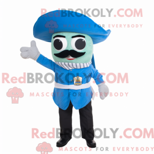 Blue Tacos maskotdraktfigur...