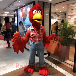 Postava maskota Red Fried...