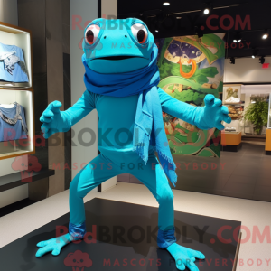Disfraz de mascota rana...