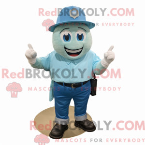 Blue Engagement Ring mascot...