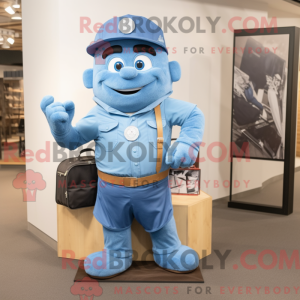 Blue Engagement Ring mascot...