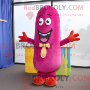 Magenta Hot Dog...