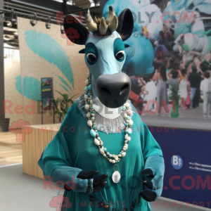 Costume de mascotte d okapi...
