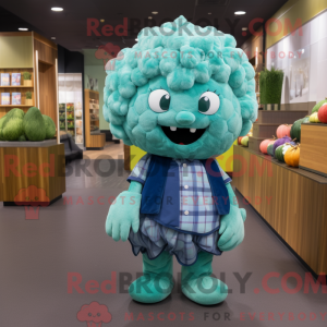 Blauwgroen bloemkool...