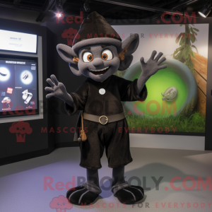 Black Elf maskot kostume...