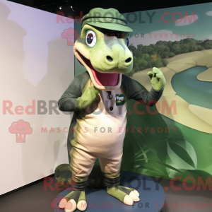 Anaconda maskot kostume...