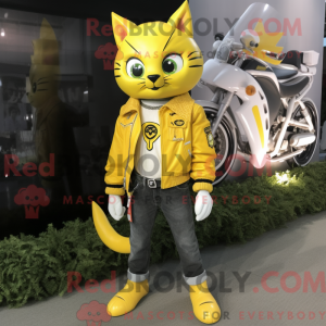 Citrongul kat maskot...