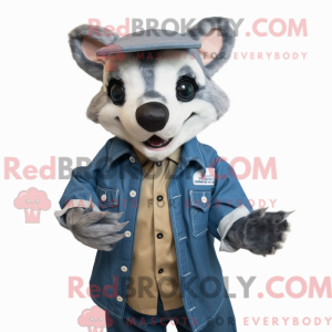 Sky Blue Badger...