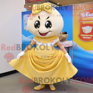 Maskotdraktfigurat Gold...