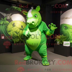 Lime Green Rhinoceros...