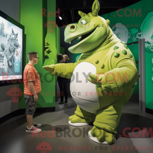 Lime Green Rhinoceros...