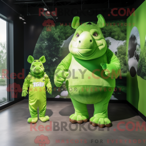 Lime Green Rhinoceros...