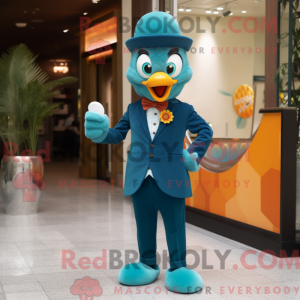 Disfraz de mascota Teal...