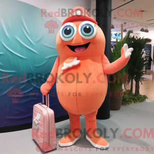 Figura de máscara de salmão...