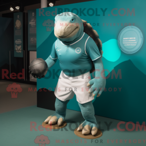 Postava maskota Teal...