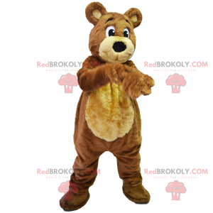 Mascote urso de pelúcia doce - Redbrokoly.com