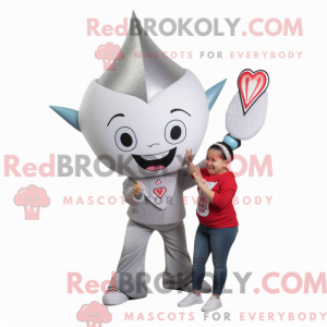Maskotdraktfigura Silver...