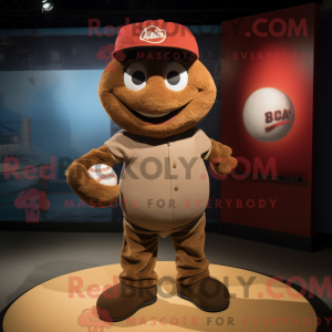 Brown Baseball Ball...