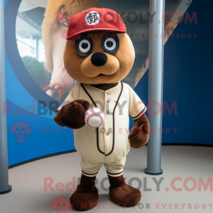 Brown Baseball Ball...