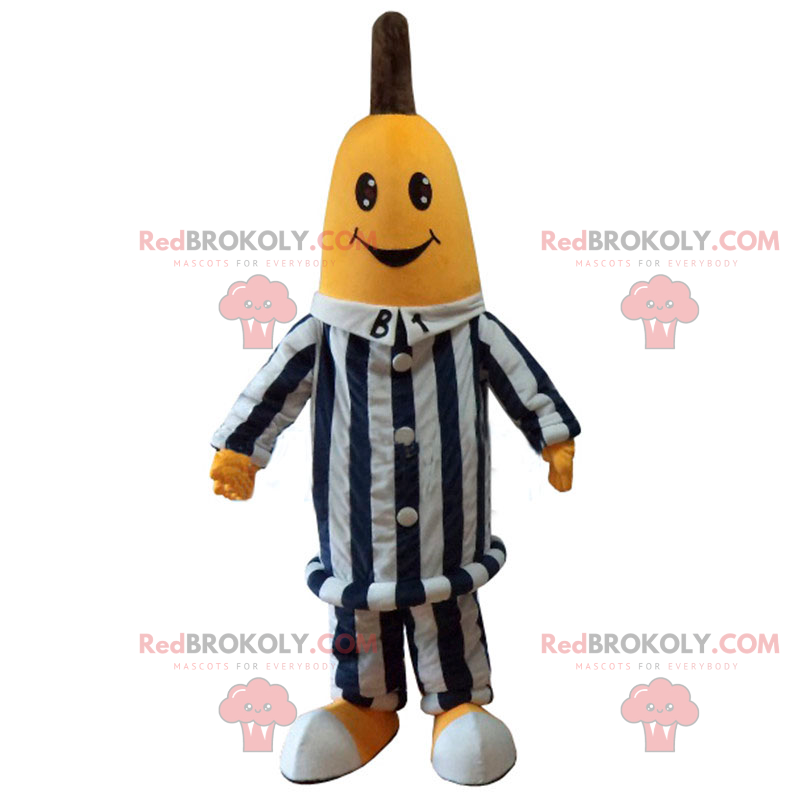 Maskot banánů ve vězeňském oblečení - Redbrokoly.com