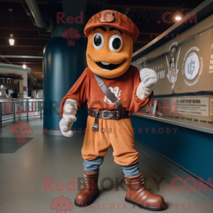 Rust Horseshoe mascot...
