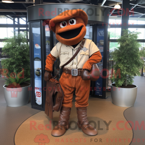 Rust Horseshoe mascot...