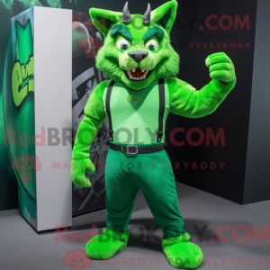 Costume mascotte de Lynx...