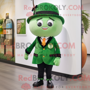 Forest Green Apricot mascot...