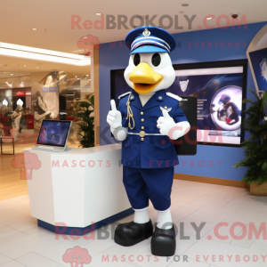 Navy Navy Soldier maskot...