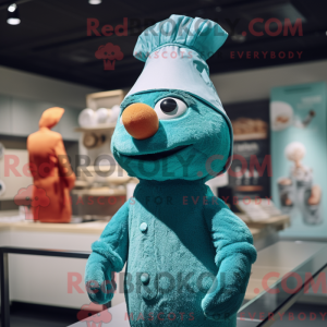 Disfraz de mascota Teal...