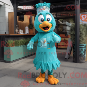 Disfraz de mascota Teal...