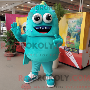 Turkis Tacos maskot kostume...